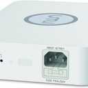 UMI 110V to 220V Step Up Voltage Converter LX-300C Toroidal Transformer for 220V Appliances to Be Used in US, Simple White Plastic Shell, Safe and Effective (300 Watts)