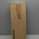 BAYKA Floating Shelves, 22.5" Wall Mounted Rustic Wood Shelves for Bathroom, Bedroom, Living Room, Kitchen, Office, Hanging Shelf for Books/Storage/Room Decor with 22lbs Capacity (White, Set of 2)