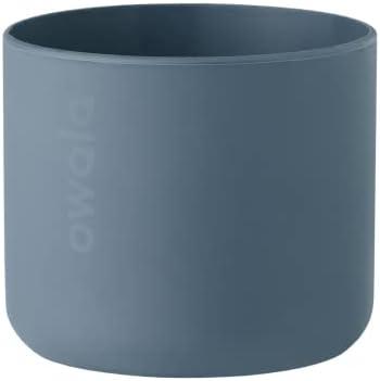 Owala Silicone Water Bottle Boot, Anti-Slip Protective Sleeve for Water Bottle, Protects FreeSip, Twist, and Flip Stainless Steel Water Bottles, 24 Oz, Blue