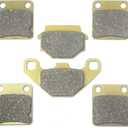 Front Rear Brake Pads Brakes for Suzuki Vinson 500 4X4 2002-2007 LT-A/LT-F 500 FA054 FA067 MC0041