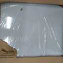Bemis 1500EC Durable Wood Toilet Seat with Easy Clean Hinges, Made in USA, Elongated, Ice Grey