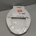 KOHLER CACHET NIGHTLIGHT Q3 PB TOILET SEAT, Non Ready Latch, Round, BISCUIT