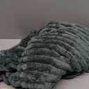 Bedsure GentleSoft Mallard Green Fleece Blanket for Couch - Cozy Soft Blankets for Women, Cute Small Throws for Girls, 50x70 Inches