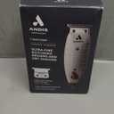 Andis 04780 Professional T-Outliner Beard & Hair Trimmer for Men with Carbon Steel T-Blade, Bump Free Technology  Corded Electric Beard Trimmer, GTO, Grey