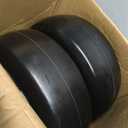 11x4.00-5 Flat Free Lawn Mower Tire & Wheel with 3/4" bearing bore, 5/8 Extra Bearings & Spacers, Fits Zero Turn Mower, Garden Tractor, 350 lbs Capacity, 2-Pack
