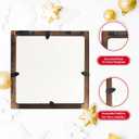 Funny Christmas Decorations, Christmas Wooden Sign for Home Bathroom Decor, Holiday Art Prints with Wood Frame, Xmas Tiered Tray Decor Party Supplies, White Elephant Gifts Stocking Stuffer, 7x7 Inch (Sweet)