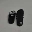 adidas Unisex Adult Adilette Aqua Slide (9 Women/8 Men, Black/White/Black)
