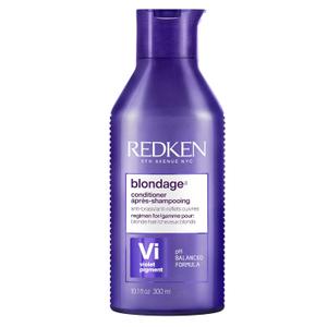 Redken Blondage Color Depositing Purple Conditioner For Blonde Hair - Tones & Moisturizes Brassy Hair