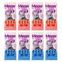 2 x Meow Luv Salmon and Tuna Lickable Cat Treats, 0.5 Ounce, Pack of 4 (EXP 09/10/26)