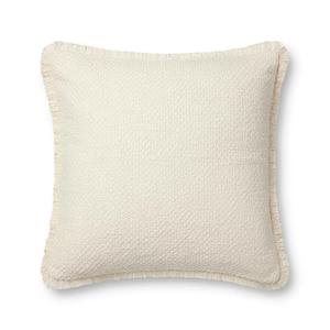 Loloi PLL0121 Ivory 22'' x 22'' Cover Only Pillow