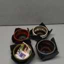 ARTKETTY Succulent Pots - 4.3 Inch Small Plant Pots with Drainage Set of 4, Ceramic Pots for Indoor Plants Glazed Cactus Flower Planter Container