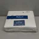 Bedsure 100% Washed Cotton Duvet Cover Cal King - Natural White Minimalist Cotton Duvet Cover Linen Like Textured - GentleSoft Plain Simple Bedding, Natural White, California King, 104"x98" (01 - Natural White (No Comforter))