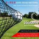 Golf Net,10x7FT Heavy Duty Golf Practice Net,Backyard Training Equipment, Standard