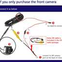 Joying Dash Cam Front Camera for Car 1080P Dash Camera for Cars 125 Wide Angle Dashboard Camera Recorder 2 Million Pixel, Night Vision, WDR, IP68K Level Waterproof(AR-F)