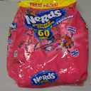 NERDS Gummy Clusters, Candy Treat Packs, Rainbow, Crunchy and Gummy, 30 oz (60 ct) (EXP 02/01/26)