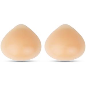 Silicone Breast Forms,Mastectomy Prosthesis Concave Bra Inserts Enhancer Fake Breast for Crossdresser Swimming Suit(1 Pair)