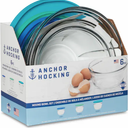 AnchorHocking 6PG GLASS MIXING BOWL SET LID