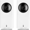 Wyze Cam Pan v2 360 Pet Camera with Phone App PTZ Indoor Smart Security Camera for Dog Cat Baby Elderly Monitoring, 2-Pack