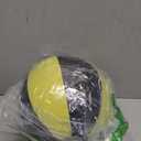 Amazon Basics Weighted Medicine Ball, 6 Pounds, Yellow/ Black