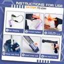 Electric Water Guns for Adults - Automatic Water Gun Powerful, Water Gun with 510cc High Capacity, Electric Squirt Gun, Blue