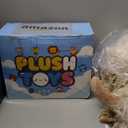 3.5Lbs Weighted Stuffed Animals Microwave Highland Cow Plush with Removable Heating Pad 23" Unscented Heatable & Coolable Highland Cow Cute Warm Gifts for Kids and Adults