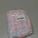 Yarnic Quilted Makeup Bag Cosmetic Bag, Travel Toiletry Bag for Women, Cute Makeup Bag Organizer Puffer Makeup Pouch (Blue Pink, S) (Cotton Candy)