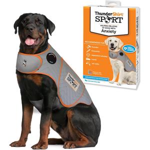 ThunderShirt for Dogs, XX Large, Platinum Sport - Dog Anxiety Relief Calming Vest ThunderShirt for Dogs, XX Large, Platinum Sport - Dog Anxiety Relief Calming Vest