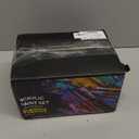 TMOL Acrylic Paint Set, 24 Colors (2 oz/Bottle) with 12 Art Brushes, Art Supplies for Painting Canvas, Wood, Ceramic & Fabric, Rich Pigments Lasting Quality for Beginners, Students & Professional Artist