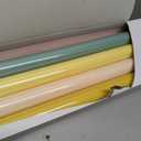 Breling 12 Rolls 47.2" x 12 ft Colored Bulletin Board Paper, Bright Color