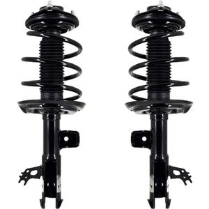 Detroit Axle - 2 Front Struts for 2018-2023 Toyota Camry 2019-2022 Avalon, Complete Strut with Coil Spring Assembly Replacement Quick Suspension Struts Shocks Assembly