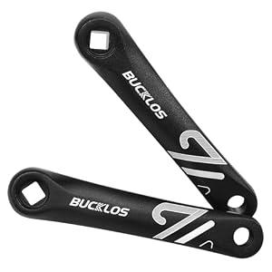 BUCKLOS Ebike Mountain Bike Diamond Crank Arm Aluminum-152MM/170MM/175MM
MTB Bicycle Crank Set for Electric Bike/Road Bike/Commuter Bike/Exercise Bike/Fat Bike