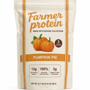 Pumpkin Pie Protein Powder, Grass-Fed Whey Protein Powder with 12g Plant-Based Protein & 3g Prebiotic Fiber, Made with Real Pumpkins & Organic Cinnamon, Non-GMO, Gluten Free, 0.79lb (EXP 10/31/27)