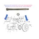 007-186-00 Shoulder Bolts & Nuts kit Compatible with Dexter 10K 12K Disc Brake Hydraulic Caliper 089-002-2 BP18-045