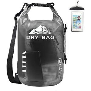 HEETA Dry Bag Waterproof for Women Men, 5L/10L/20L/30L/40L Roll Top Lightweight Dry Storage Bag Backpack with Phone Case for Travel Swimming Boating Kayaking Paddle Board Camping Beach Accessories