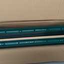 ARIFARO Metal Fence Posts 7 Feet assemblable,Pack of 10,Sturdy Duty No Digging Garden U Post for Wire Fencing Steel Poles for Yard, Outdoor