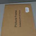 8x10 Picture Frames Black - Set of 2, HD Real Glass 8 by 10 Photo Frame for Tabletop Display, Wedding Birthday Christmas Day Gifts (8 x 10, Black)