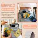 Shorogyt for Google Pixel 9/for Pixel 9 Pro Wallet Case with Card Holder - Sunflower Cat Design Kickstand for Magnetic Clasp Back Flip Folio Leather Phone Cases for Pixel 9/9 Pro Case for Women Girls