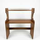 Brown Desk Stand , H18"×16W