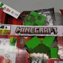 Mattel Minecraft Exploding RC Creeper with Lights & Sounds, 10 Explosion Particles, Game-Authentic Movement & DLC Code