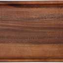 Serving Acacia Wood Valet Tray for Men Women, Catch All Acacia Mens Key Dump Bedside Nightstand Organizer EDC Decorative Wooden Tray for Phone Watch Wallet Keys Jewelry (1 Pcs)