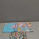 Boao 3 Pieces 36 x 62 Inch Wide Vintage Floral Cotton Fabric Rose Flowers Pattern Fabric Precut Print Quilting Romantic for Sewing Craft DIY Making Home Decoration(Elegant Style)