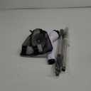 TUYU Electric Spin Scrubber, Full-Body IPX7 Waterproof Bathroom Scrubber with Power LCD Display, Adjustable Extension Handle, Cordless Shower Cleaner Brush for Bathtub Kitchen Wall Cleaning (Black)