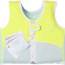 SUNNYLiFE Swim Vest - Constructed with Neoprene Plus a Secure Front Zip and Develop Water Confidence. | Toddler Swim Vest