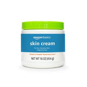 Ultra Moisturizing Skin Cream for Dry & Sensitive Skin, Dermatologist Tested, Fragrance Free, 16 Ounce, 1 Pound (Pack of 1) (Previously Solimo)