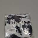 Hvididan Girls Skort Tie Dye Black, Size 12 Girls Tennis Skirts, Cheer Athletic Butterfly Flowy Shorts for Kids, Shorts with Pocket Spandex Liner (No Size)