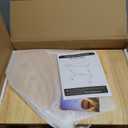 TV Tray Table, TV Dining Table with Casters for Small Spaces, Solid Wood End Table, Sofa Couch Side Table Removable Snack Tray for Coffee Bed Sofa Eating Writing Reading Living Room Bedroom (Natural)