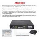 Component to HDMI Converter with 1.2 Meter HD Cable, 1080P 5RCA YPbPr to HDMI Converter