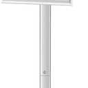 YIYO Sign Stand Poster Standadjustable heavy duty pedestal Sign Holder Floor Standaluminium frame floor standing for display 8.5*11 inchSilver (8.5*11 Silver)