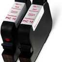 Veltec Red Florescent Ink Cartridge for FP PIC10 PostBase Models: #58.0052.3038.00, 20, 30, 45, 65, 85, Auto, Econ, Integra, Pro, ProDS and Semi Print Yield of 4000 Impressions (2-Pack)