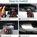 Oudesi LED Interior Car Light Kit - 2 Pieces Super Bright T10 24-smd LED Interior Bulbs, 39mm COB Bulb with Removal Tool, for Car Trunk Dome Map Door Dash License Plate Lights, White